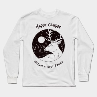 Happy Camper: Nature's Best Friend Long Sleeve T-Shirt